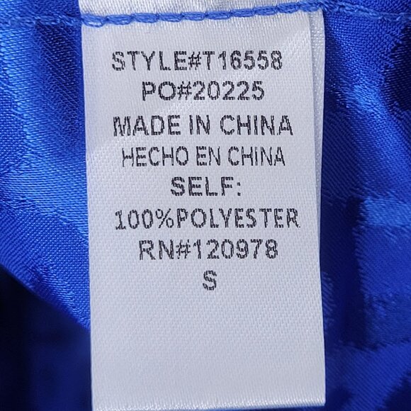 Entro Blue Leopard Print Blouse - Picture 5 of 7